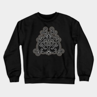 Tree of Life symbol. Siberian tribal pattern Crewneck Sweatshirt